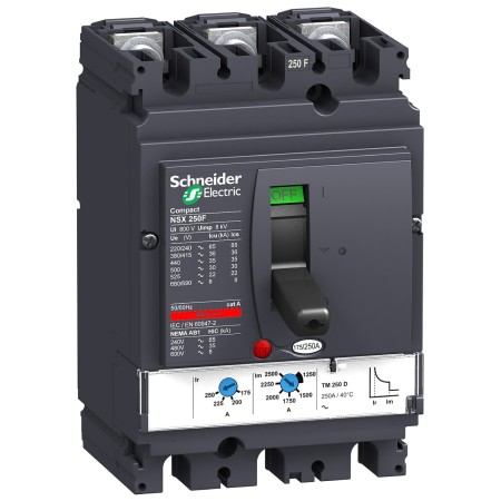 Автоматический выключатель Schneider Electric LV431631 200 A черный