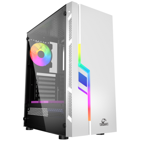 Корпус Wintek Light (JX188-7-W TG) белый