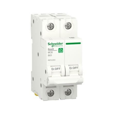 Автоматический выключатель Schneider Electric R9F02263 63 A белый