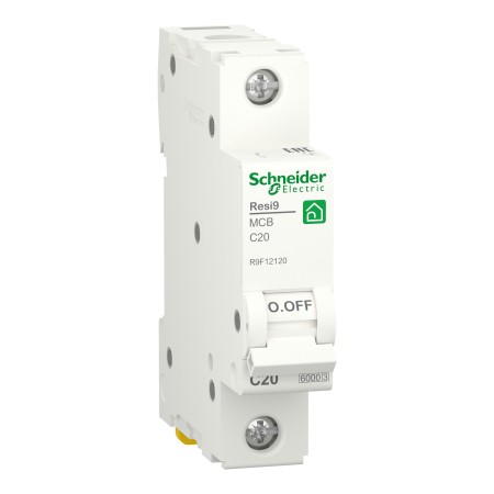 Автоматический выключатель Schneider Electric R9F12120 20 A белый