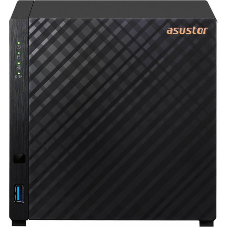 Сетевое хранилище (NAS) ASUSTOR DRIVESTOR 4 (AS1104T) черный