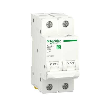 Автоматический выключатель Schneider Electric R9F12220 20 A белый