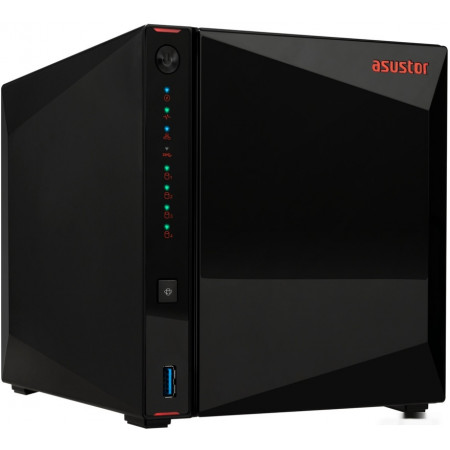 Сетевое хранилище (NAS) ASUSTOR NIMBUSTOR 4 Gen2 (AS5404T) черный