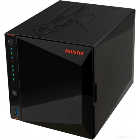 Сетевое хранилище (NAS) ASUSTOR NIMBUSTOR 4 Gen2 (AS5404T) черный