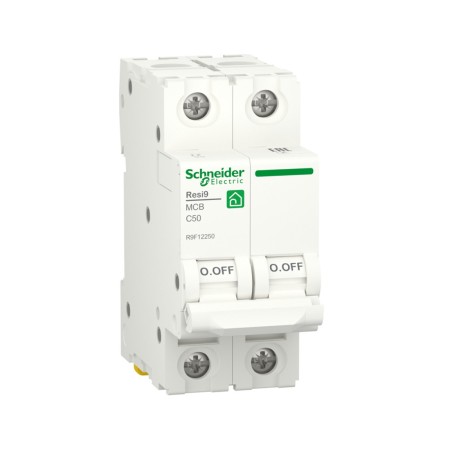 Автоматический выключатель Schneider Electric R9F12250 50 A белый