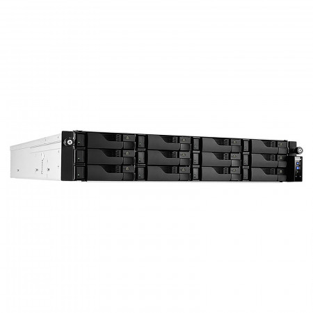 Сетевое хранилище (NAS) ASUSTOR Lockerstor Pro (AS6512RD/Rail) белый
