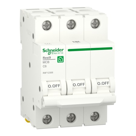 Автоматический выключатель Schneider Electric R9F12306 6 A белый