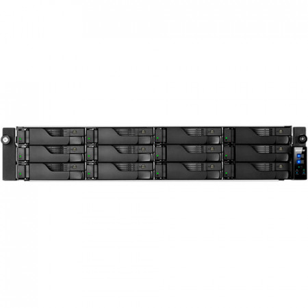 Сетевое хранилище (NAS) ASUSTOR LOCKERSTOR 12R Pro (AS7112RDX/Rail) серый