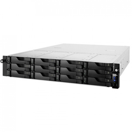 Сетевое хранилище (NAS) ASUSTOR LOCKERSTOR 12R Pro (AS7112RDX/Rail) серый