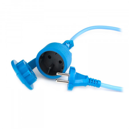 Удлинитель Power Cube PC-2F-R-20 синий 20м