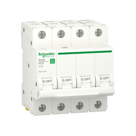 Автоматический выключатель Schneider Electric R9F12416 16 A белый