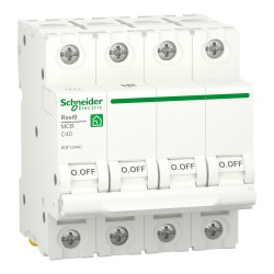 Автоматический выключатель Schneider Electric Resi9 4P C40 (R9F12440)