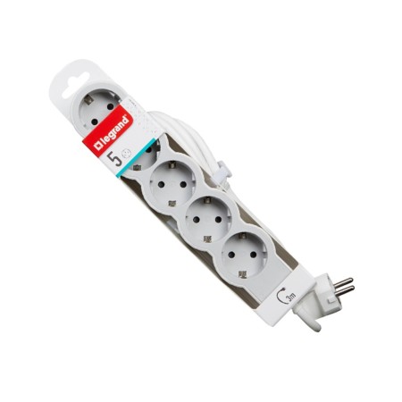 Удлинитель Legrand стандарт 694563 белый 3м