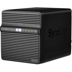 Сетевое хранилище (NAS) Synology Disk Station (DS420j) черный