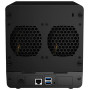 Сетевое хранилище (NAS) Synology Disk Station (DS420j) черный
