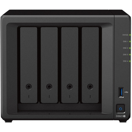Сетевое хранилище (NAS) Synology DiskStation (DS923+) черный