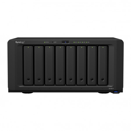 Сетевое хранилище (NAS) Synology DiskStation (DS1821+) черный