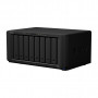 Сетевое хранилище (NAS) Synology DiskStation (DS1821+) черный