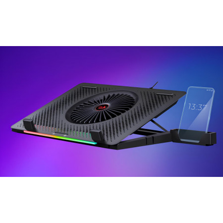 Подставка для ноутбука Redragon Ivy 2USB (77905) черный