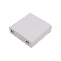 Сетевая розетка Lanmaster SC LAN-SBF2-WH белый