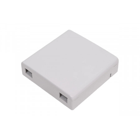 Сетевая розетка Lanmaster SC LAN-SBF2-WH белый