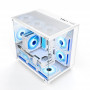 Корпус Huntkey S920 Storm RGB (S920 Storm W ARGB) белый