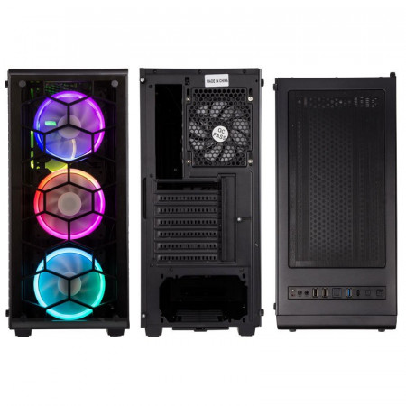 Корпус Kolink Observatory HF Glass (PGW-CH-KOL-109) черный