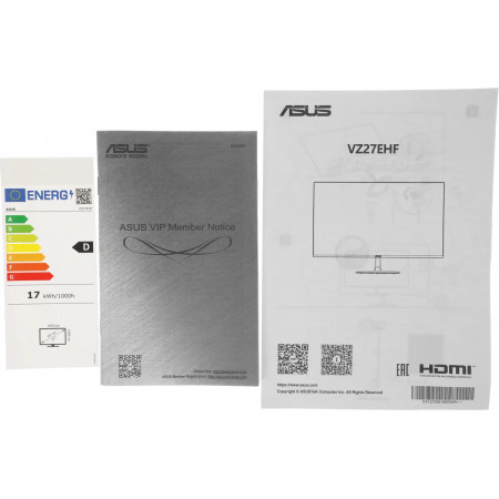 27" Монитор ASUS VZ27EHF (VZ27EHF_C) черный