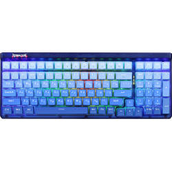 Клавиатура проводная + беспроводная Redragon Garen Pro (71745) синий