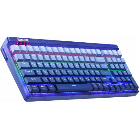 Клавиатура проводная + беспроводная Redragon Garen Pro (71745) синий