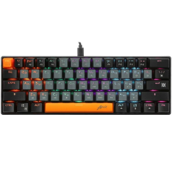Клавиатура проводная Defender Apex GK-002 (45003) черный