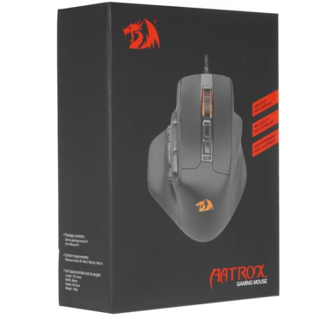 Мышь проводная Redragon Aatrox (71276) черный