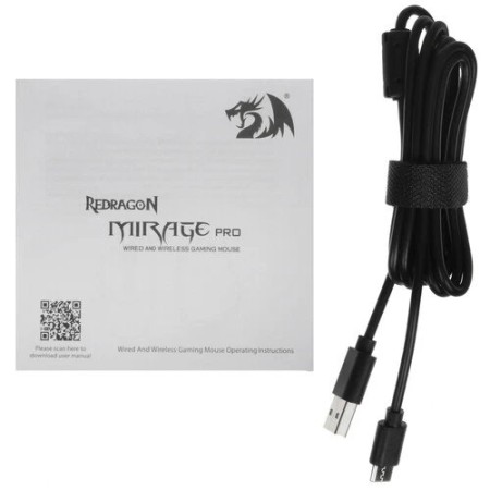 Мышь беспроводная Redragon Mirage Pro (71432) черный