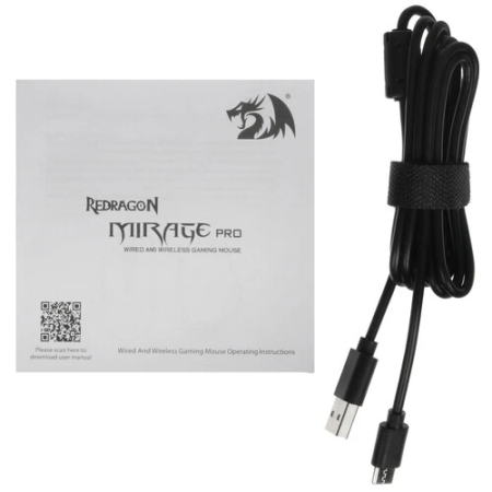 Мышь беспроводная Redragon Mirage Pro (71432) черный