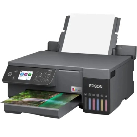 МФУ струйное Epson L8100 (C11CK94401) черный (без кабеля USB)