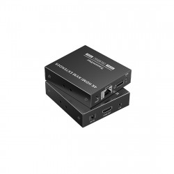 Удлинитель HDMI + KVM (POC) Lenkeng (LKV565KVM-P) 60м черный