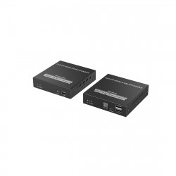 Удлинитель HDMI - KVM Lenkeng (LKV562KVM) 120 м черный