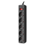 Сетевой фильтр SVEN SF-05E (SV-021559) черный 1.8 м