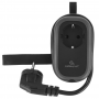 Сетевой фильтр Cablexpert Exnovo mini (EXN-1-CU2-B-1.13) черный 1.13 м
