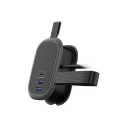 Сетевой фильтр Cablexpert Exnovo mini (EXN-1-CU2-B-1.13) черный 1.13 м