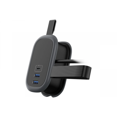 Сетевой фильтр Cablexpert Exnovo mini (EXN-1-CU2-B-1.13) черный 1.13 м