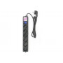 Сетевой фильтр Power Cube SPG6-B1,9M черный 1.9 м