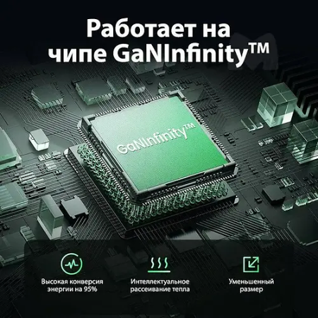 Сетевое зарядное устройство Ugreen X565 (35043) серый