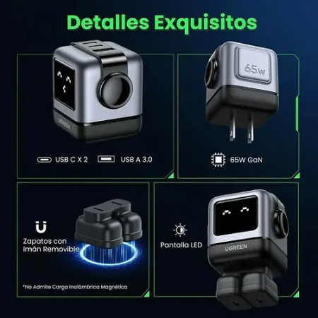 Сетевое зарядное устройство Ugreen CD361 (35855) черный