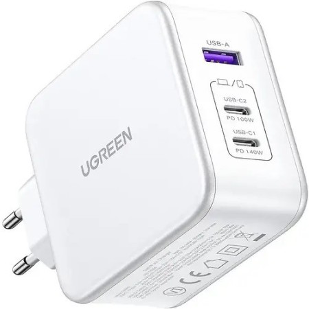 Сетевое зарядное устройство Ugreen CD289 (15339) белый