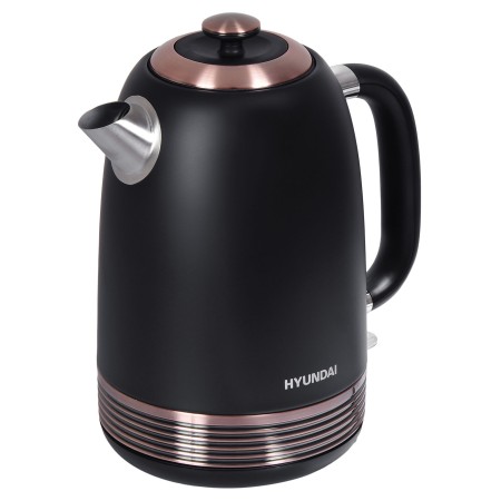Электрический чайник Hyundai HYK-S4501 черный/бронзовый