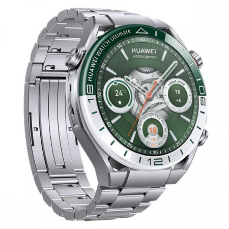 Смарт часы Huawei Watch Ultimate WDS-B19 55020DSG серебристый (1 ремешок)