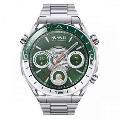 Смарт часы Huawei Watch Ultimate WDS-B19 55020DSG серебристый (1 ремешок)