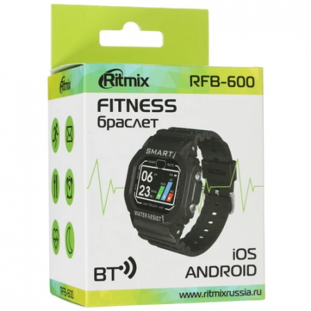 Смарт-часы Ritmix RFB-600 80000887 черный