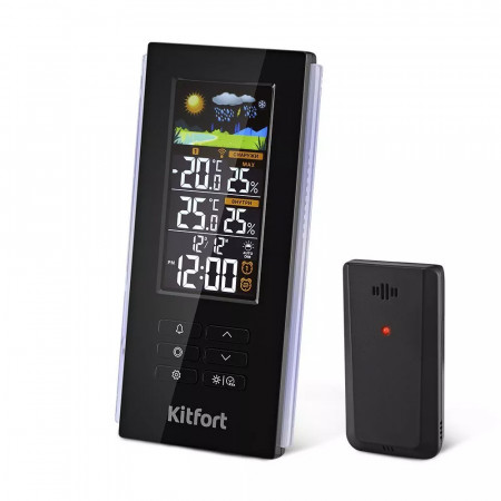 Метеостанция Kitfort КТ-3378 черный
